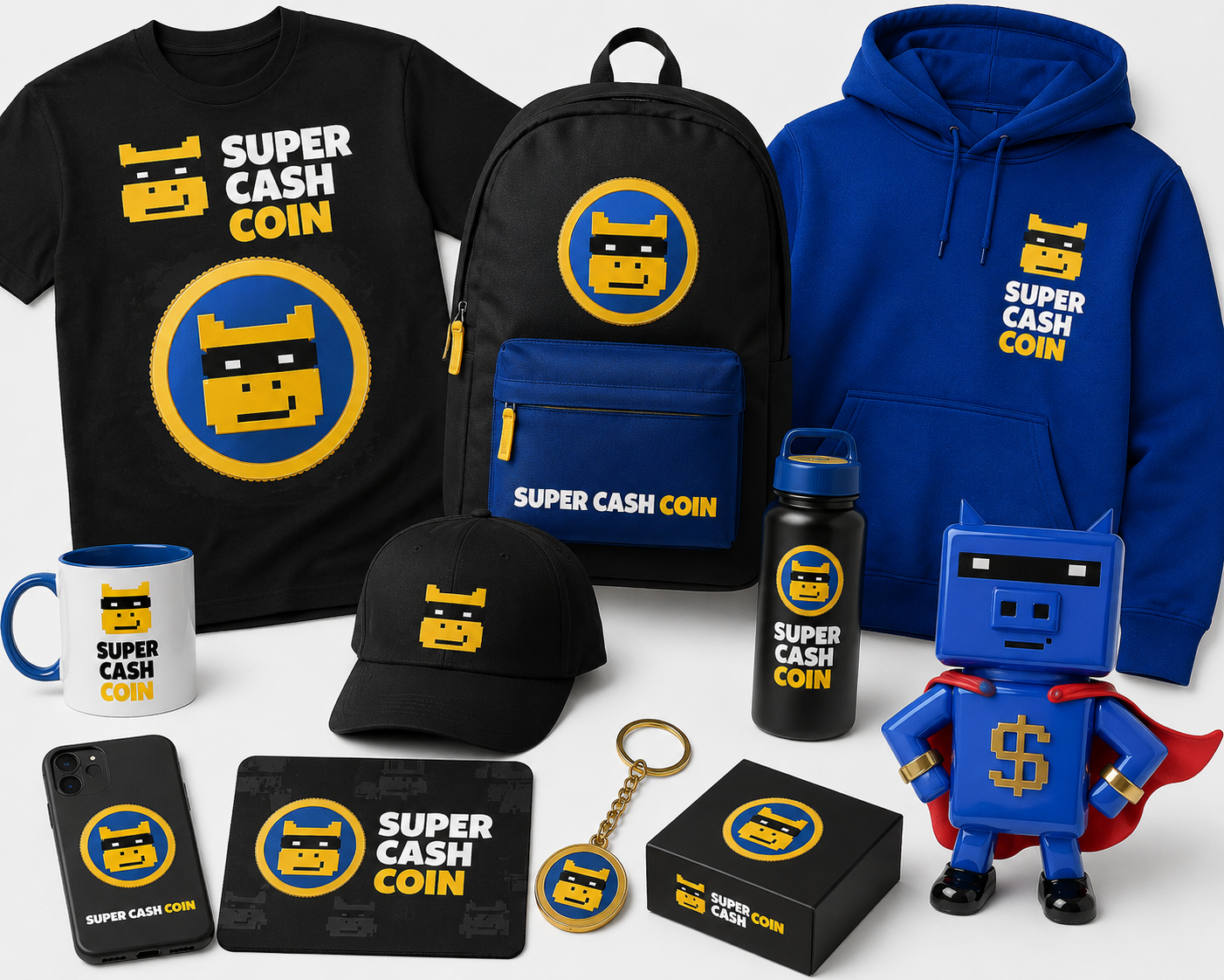 Super Cash Coin merch